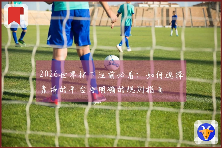 2026世界杯下注前必看：如何选择靠谱的平台与明确的规则指南