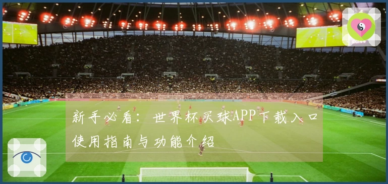 新手必看：世界杯买球APP下载入口使用指南与功能介绍
