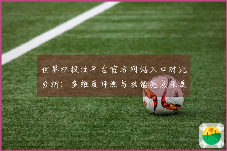 世界杯投注平台官方网站入口对比分析:多维度评测与功能亮点深度解读